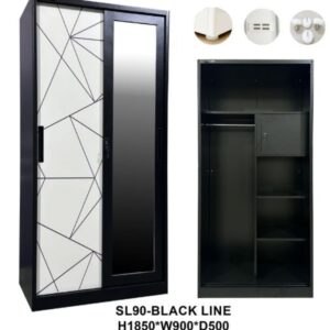 Lemari W900 Black line